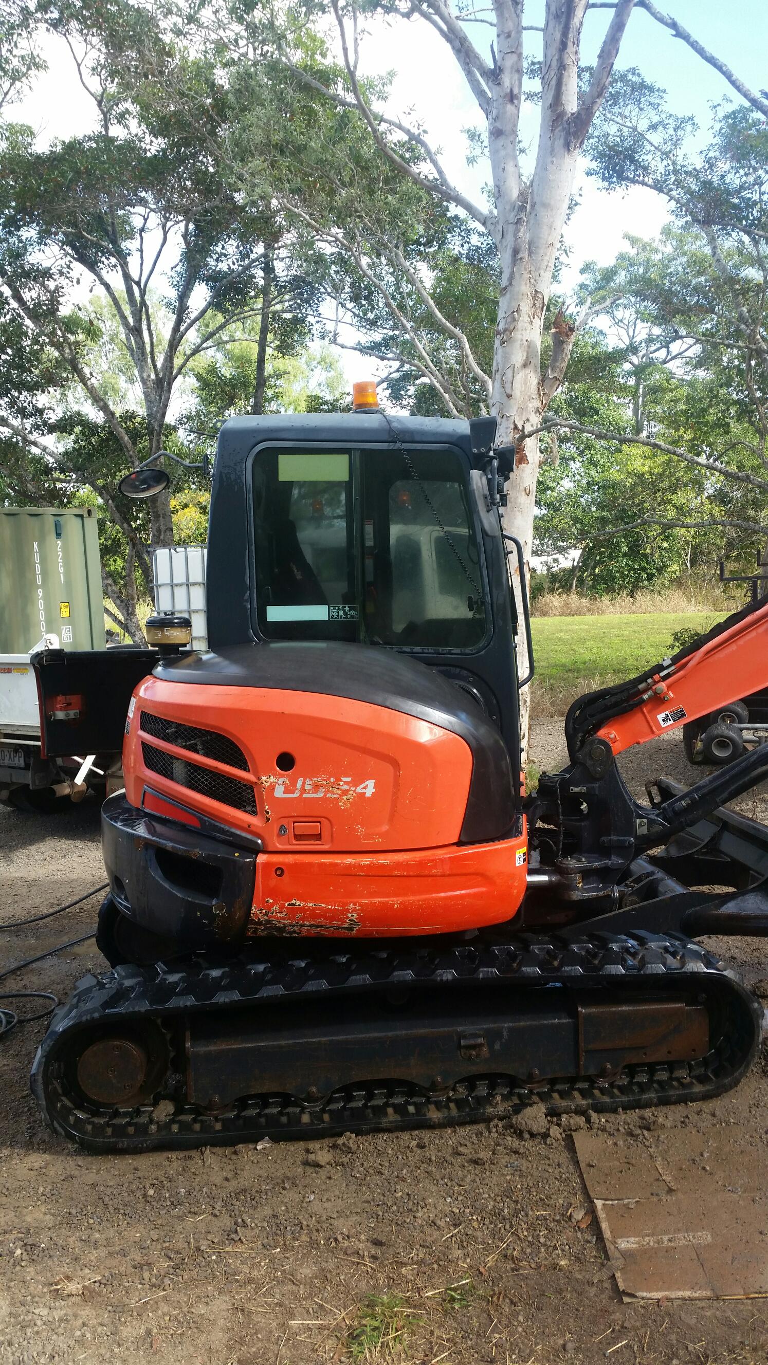 Kubota U554 Machinery & Equipment Excavator For Sale